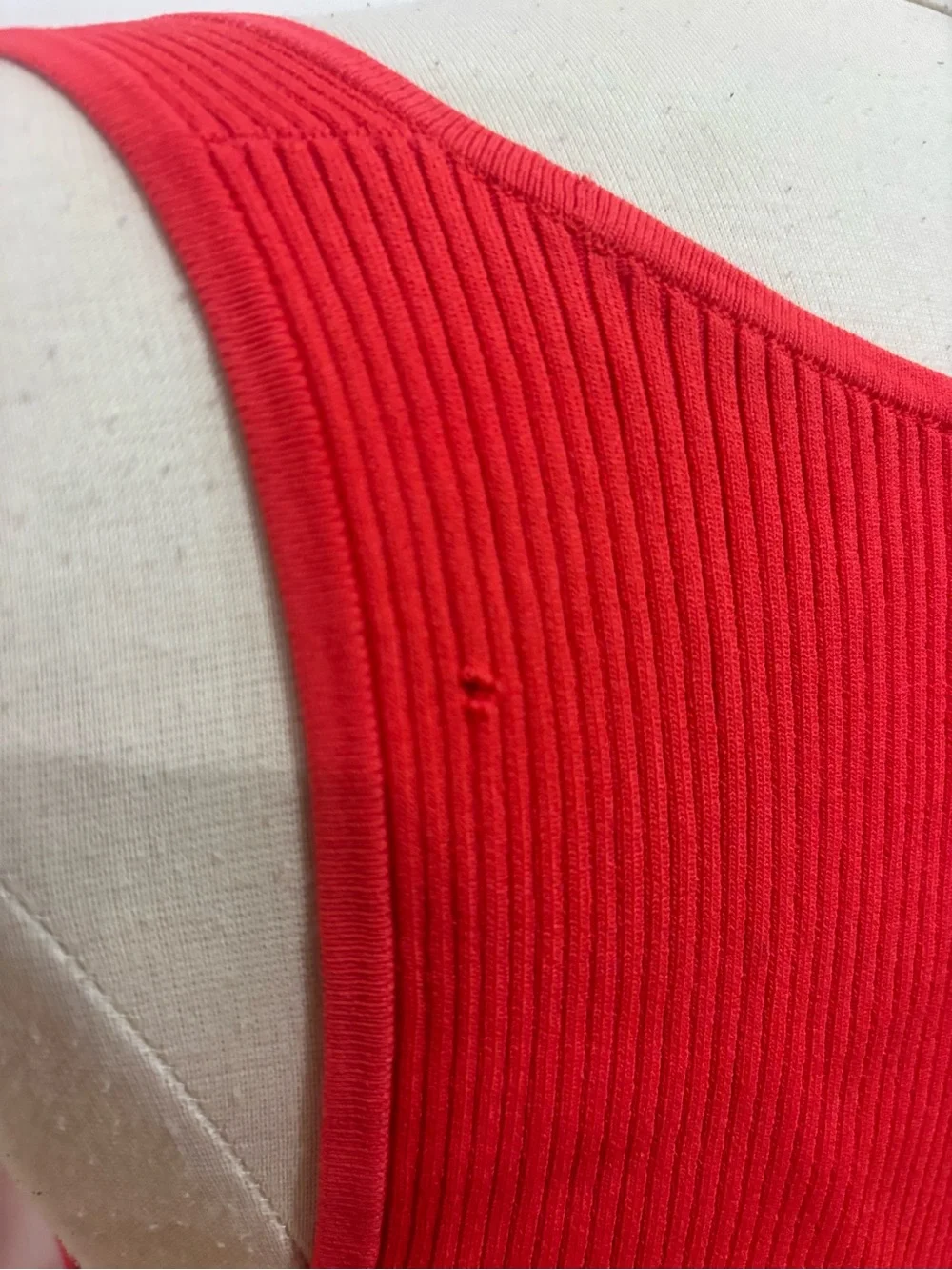 Michael Kors Ribbed Tank Dress, Size: M